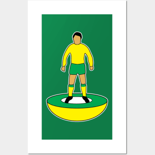 Norwich Table Footballer Posters and Art